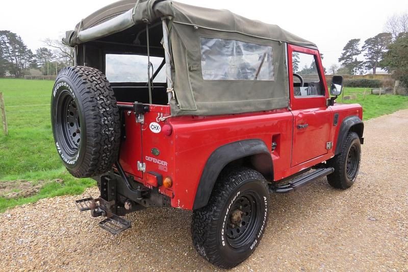 Used Land Rover Defender Basis 1999 Red SUV