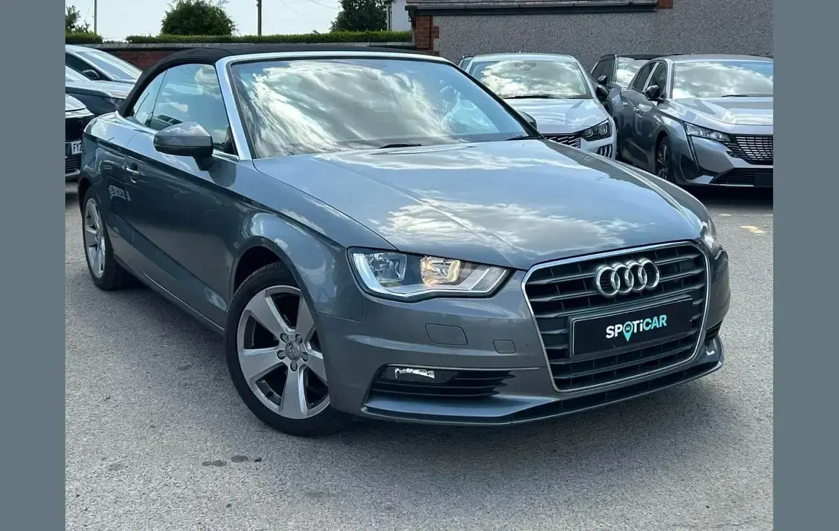 Used Audi A3 Cabriolet Sport 148 HP (108 kW) 2016 Grey Cabriolet