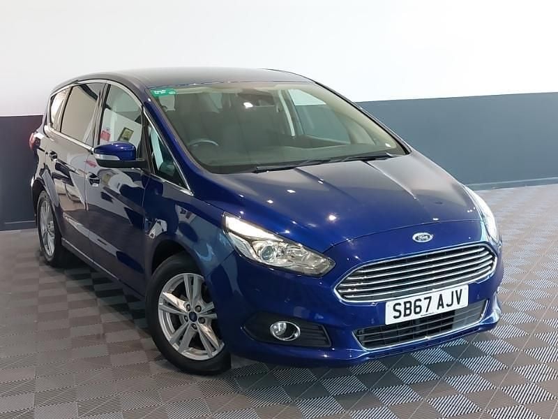Blue Used 2017 Ford S-MAX Titanium MPV | £11,998 (Fair price) - Image 1/4