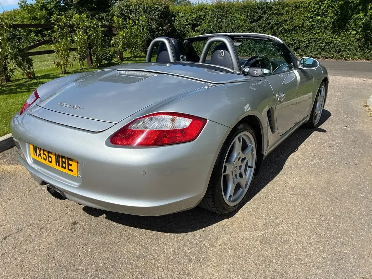 Used Porsche Boxster 245 HP (180 kW) 2007 Silver Cabriolet