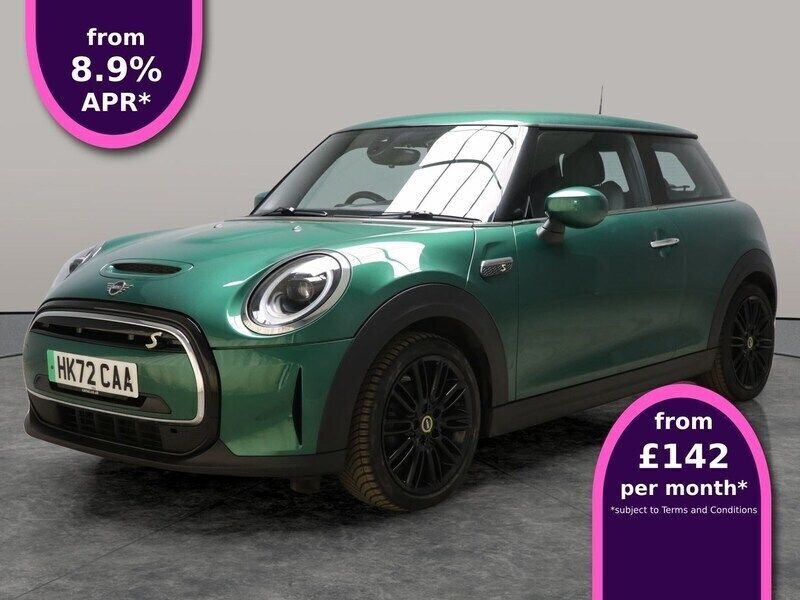 Green Used 2022 Mini Cooper SE Hatch Hatchback | £12,296 (Fair price) - Image 1/3
