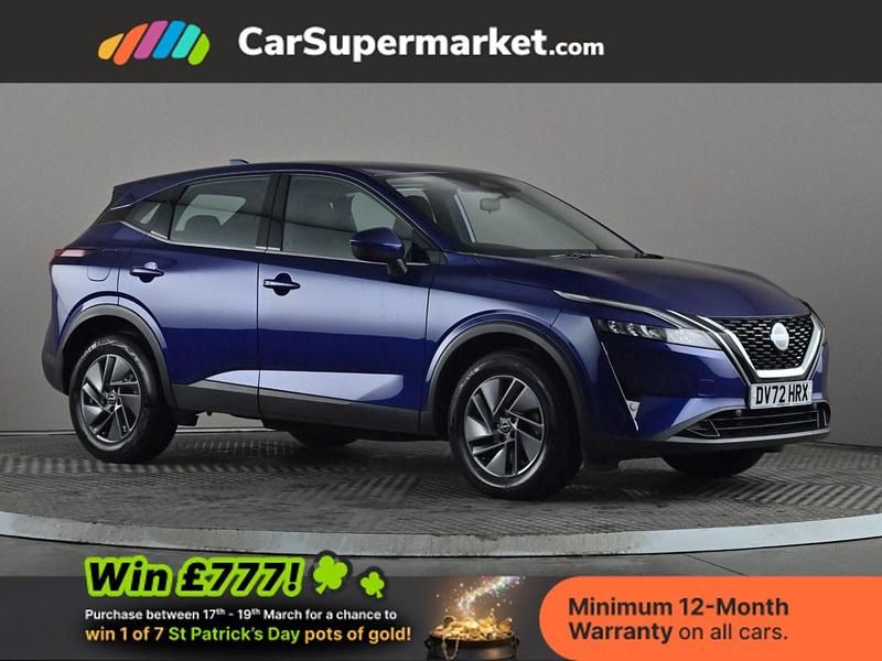 Used Nissan Qashqai Acenta Premium 2022 Blue SUV