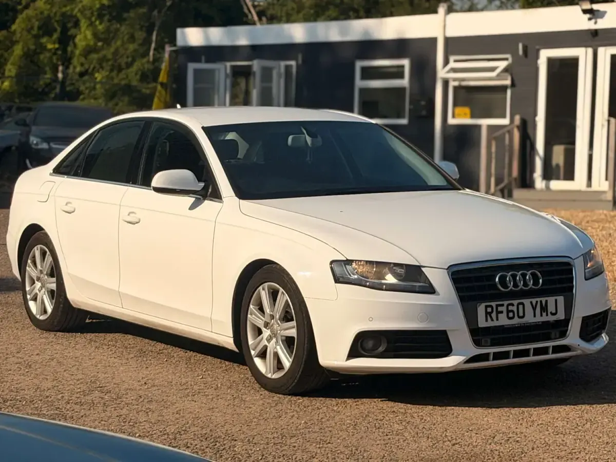 Used Audi A4 Design 136 HP (100 kW) 2010 White Sedan
