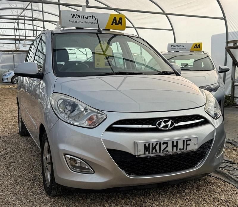 Silver Used 2012 Hyundai i10 Active Hatchback | £2,499 (Good price) - Image 1/4