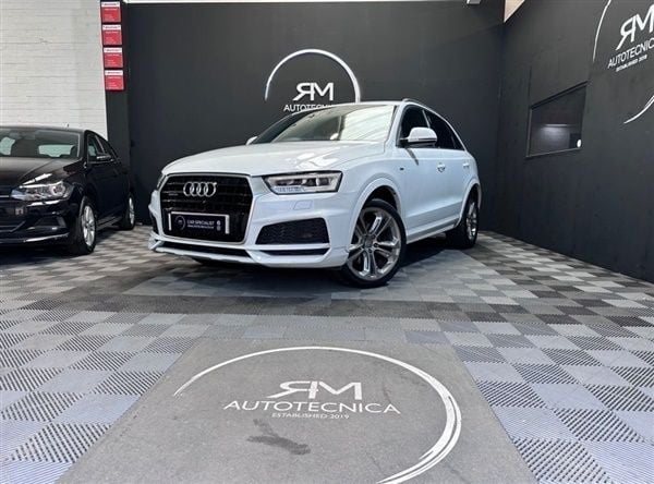 White Used 2017 Audi Q3 S-Line SUV | £12,695 (Fair price) - Image 1/1