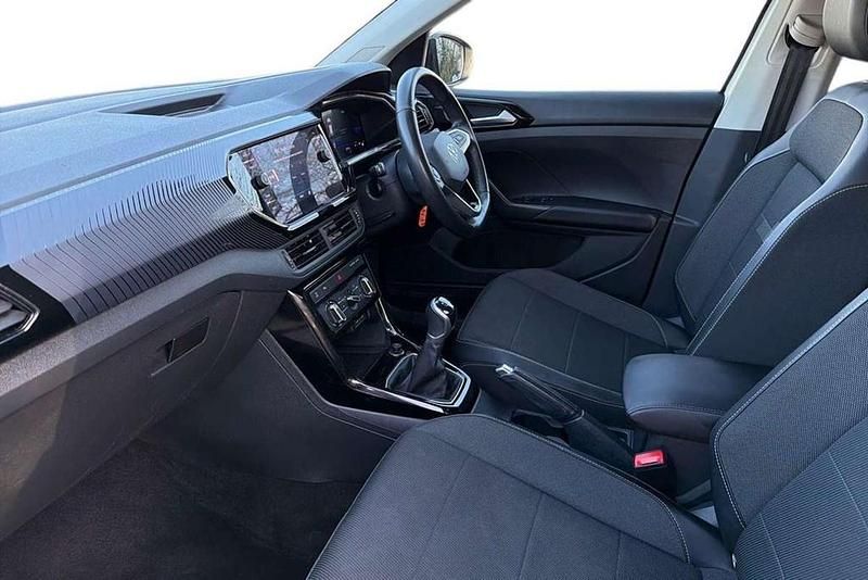 Used VW T-Cross Black Edition 95 HP (69 kW) 2023 White SUV