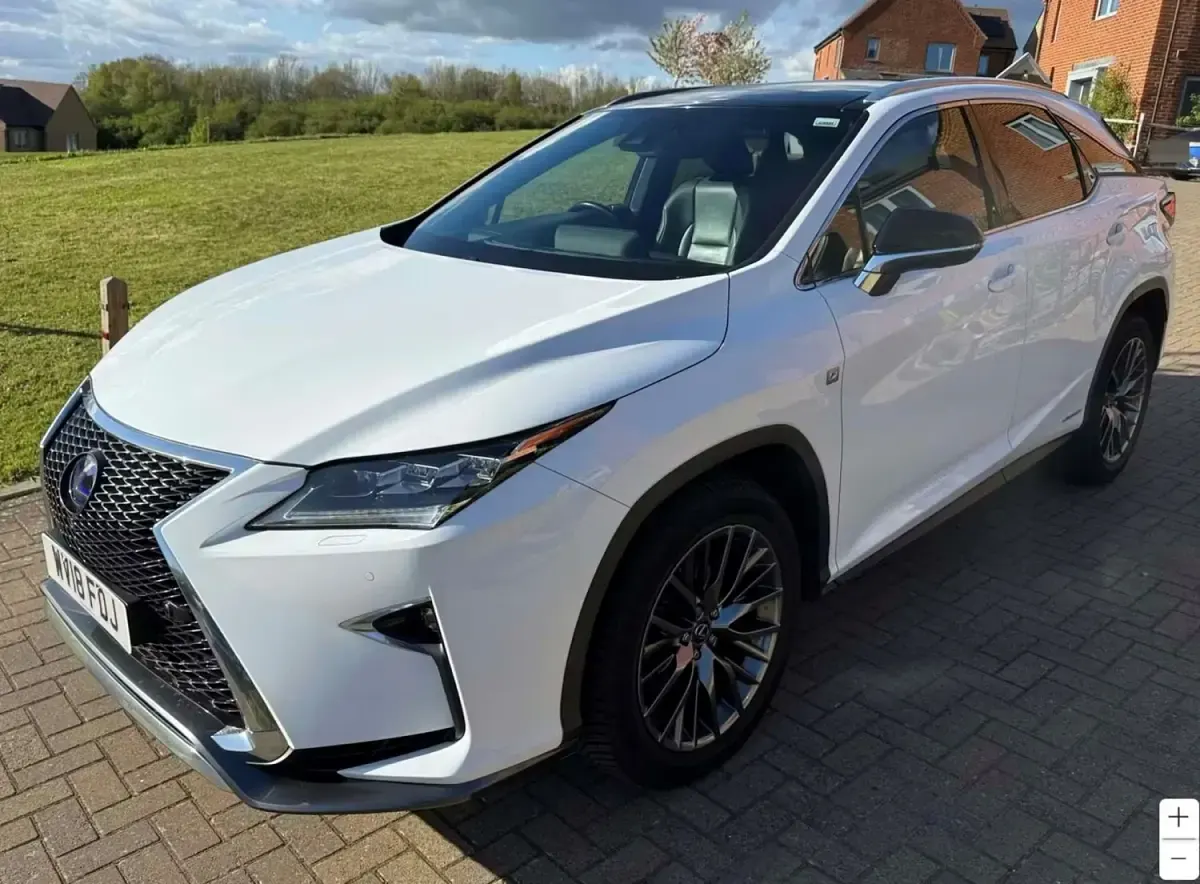 Usado Lexus RX450h Sport Line 2018 Blanco SUV