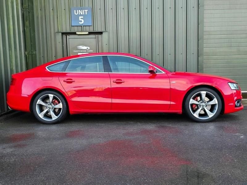 Used Audi A5 S-Line 2010 Red Coupe