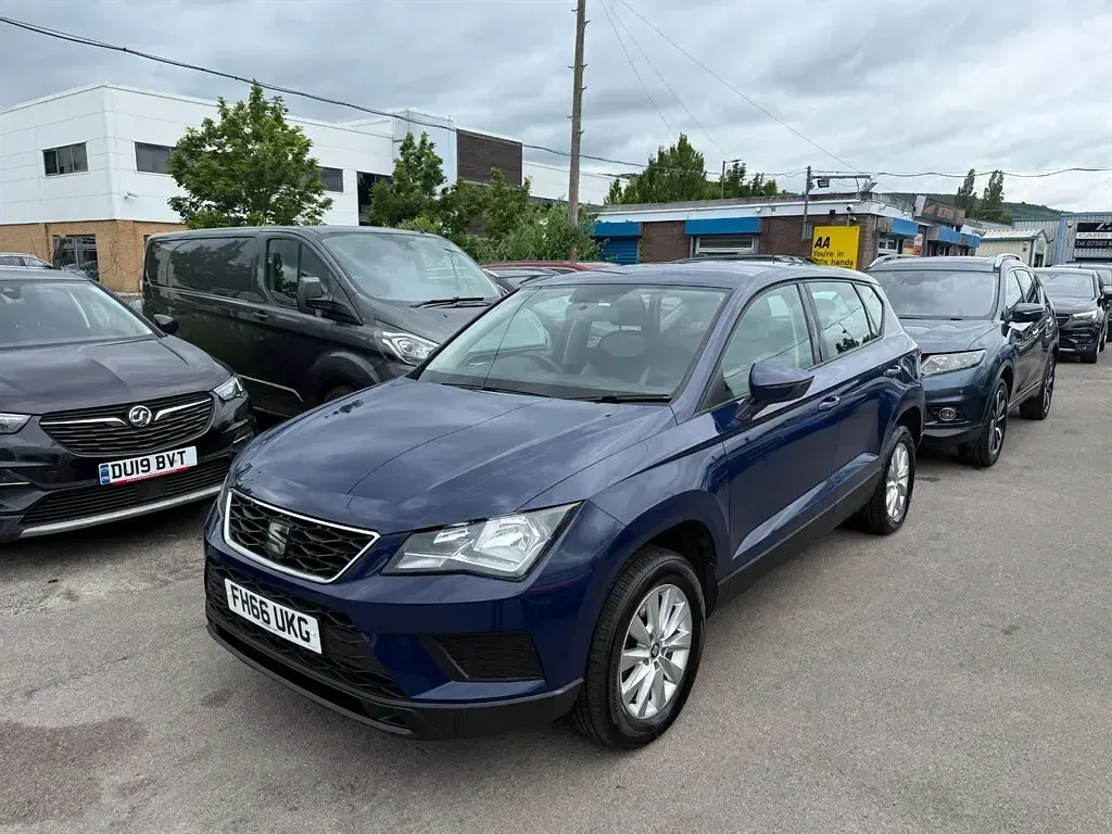 Used Seat Ateca Ecomotive 115 HP (84 kW) 2016 Blue SUV
