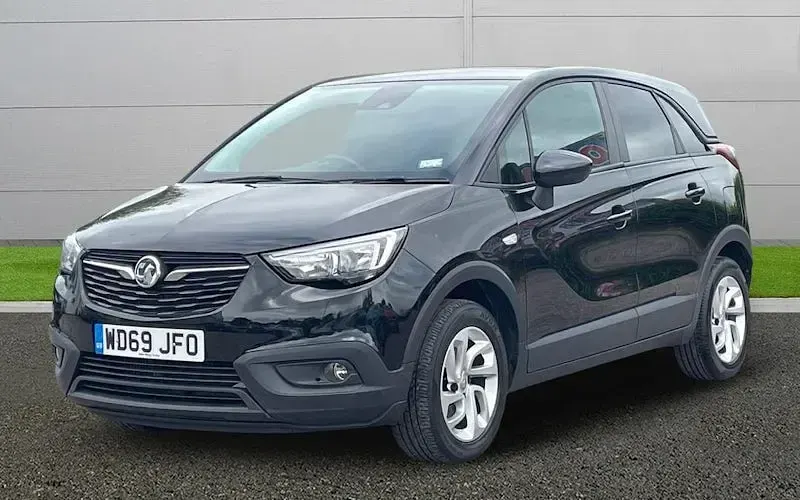 Used Vauxhall Crossland X S 110 HP (80 kW) 2019 Black SUV