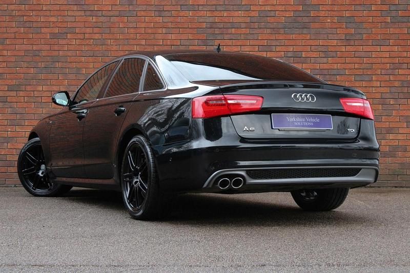 Used Audi A6 S-Line 2013 Black Sedan