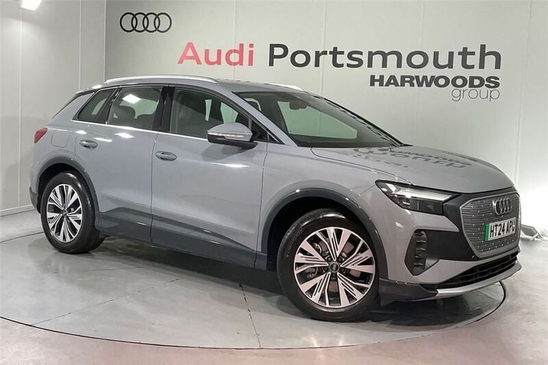 Grey Used 2024 Audi Q4 e-tron Sport SUV | £33,290 (Super price) - Image 1/4