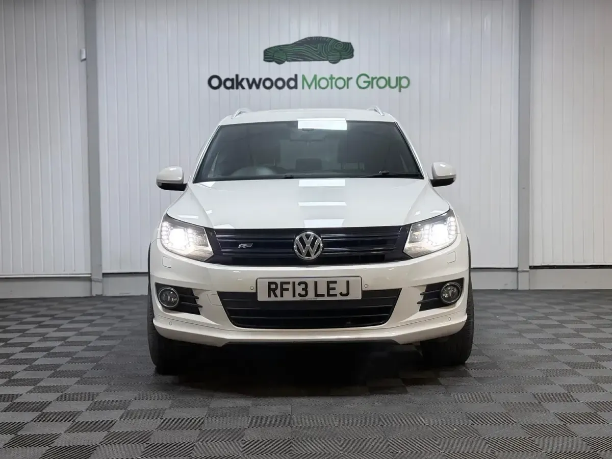 Used VW Tiguan R-line 177 HP (130 kW) 2013 White SUV