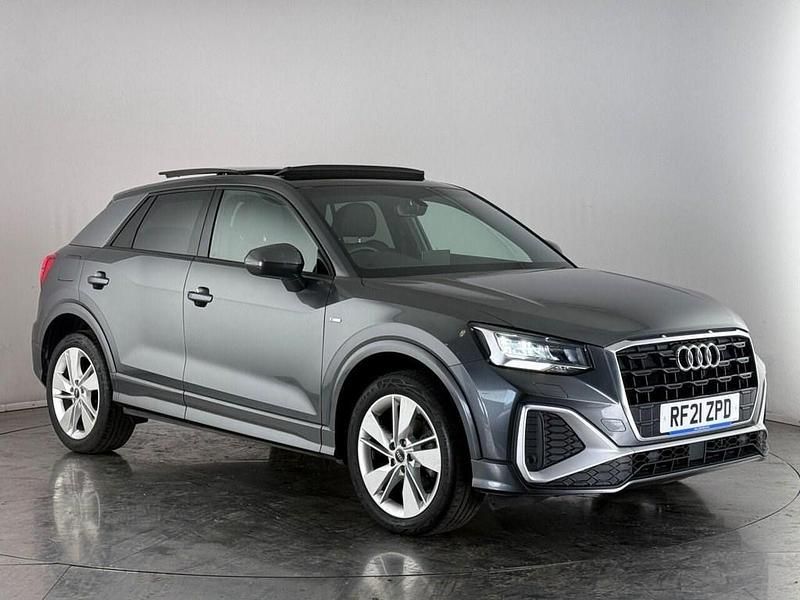 Grey Used 2021 Audi Q2 S-Line SUV | £18,100 (Fair price) - Image 1/3