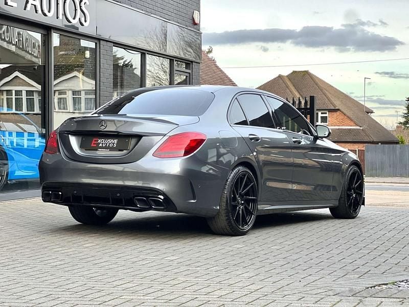 Used Mercedes C63 AMG AMG line 2018 Grey Sedan