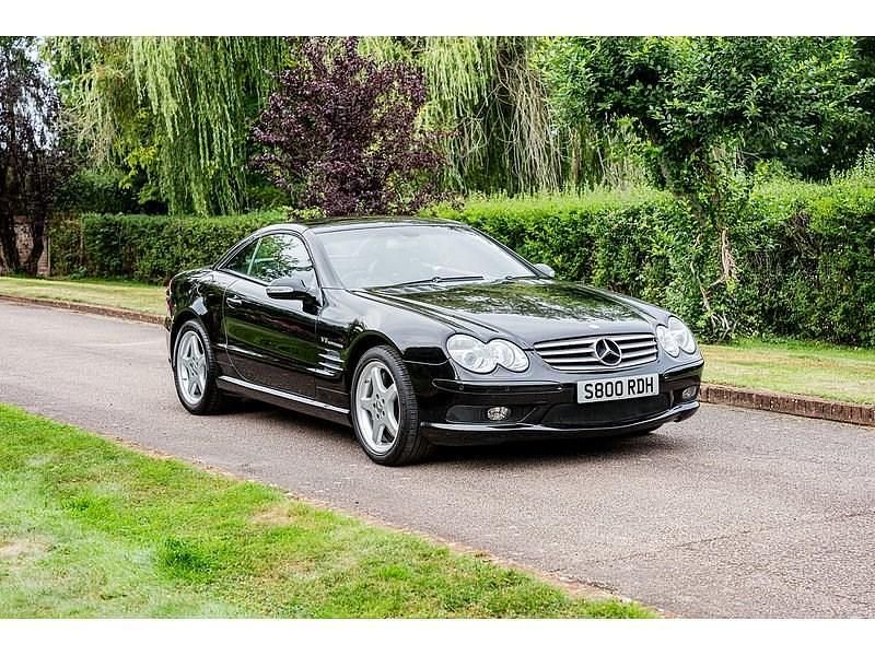 Used Mercedes SL55 AMG AMG 2002 Black Cabriolet