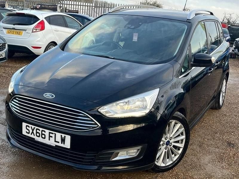 Used Ford Grand C-Max Titanium 120 HP (88 kW) 2016 Black MPV