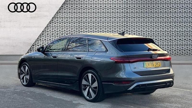 Begagnad Audi A6 e-tron S-Line 269 kW (367 HK) 2025 Grå Kombi