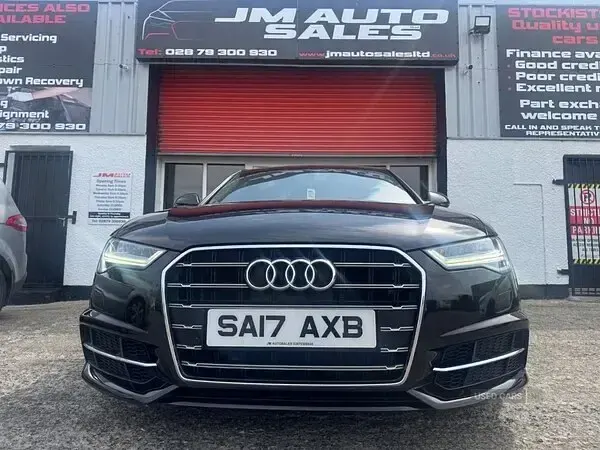 Used Audi A6 S-Line 190 HP (139 kW) 2017 Black Sedan