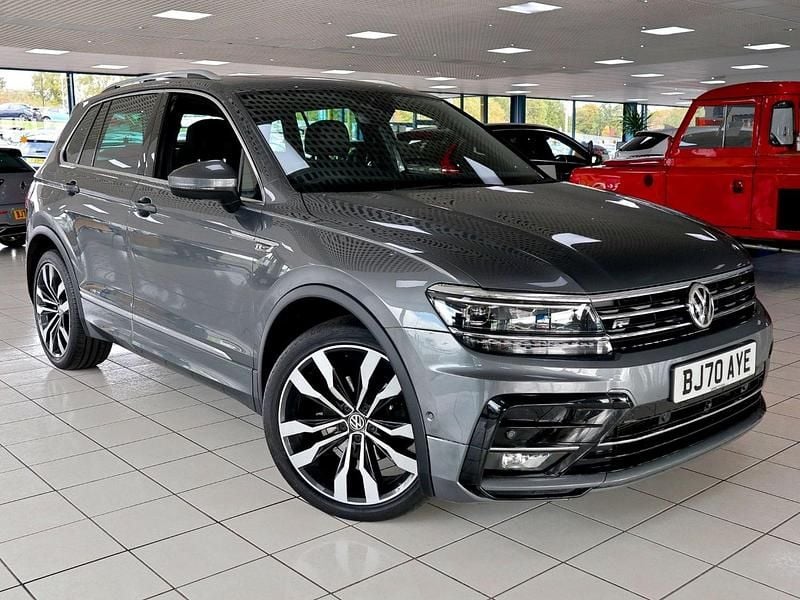 Grey Used 2020 VW Tiguan R-line SUV | £20,989 (Good price) - Image 1/4