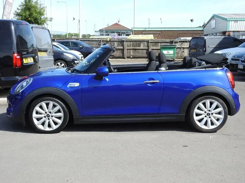 Used Mini Cooper S Cabriolet Sport 2018 Blue Cabriolet