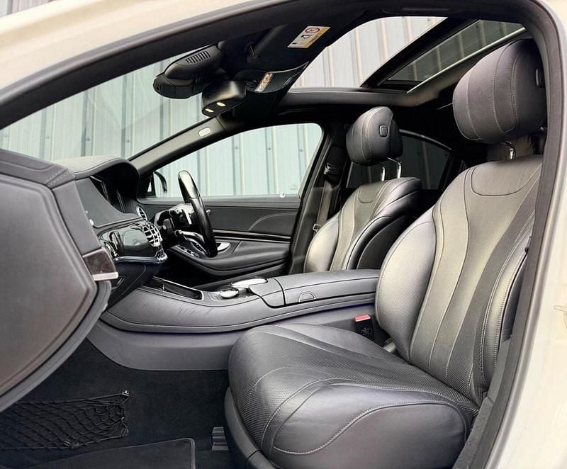 Used Mercedes S350 AMG line 2016 White Sedan