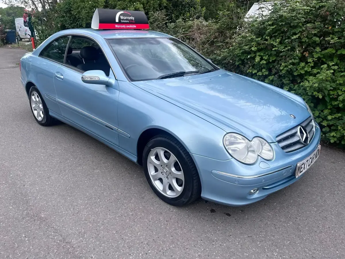 Used Mercedes CLK320 Elegance 2002 Blue Coupe