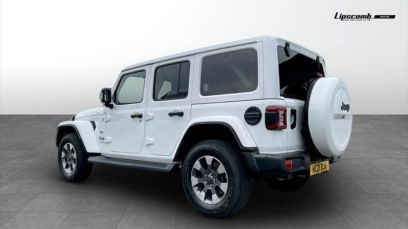 White Used 2021 Jeep Wrangler Overland SUV | £40,900 (Fair price) - Image 1/4