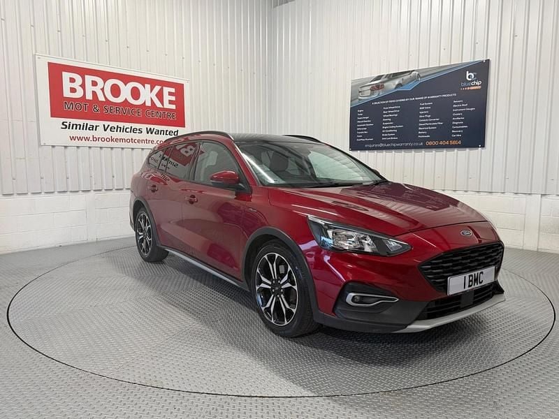 Red Used 2020 Ford Focus Active X Estate | £12,990 (Good price) - Image 1/3