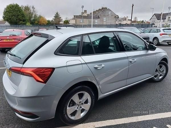 Used Skoda Scala SE 116 HP (85 kW) 2025 Silver Hatchback