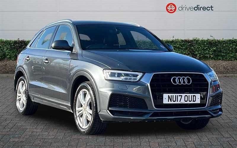 Used Audi Q3 S-Line 150 HP (110 kW) 2017 Grey SUV