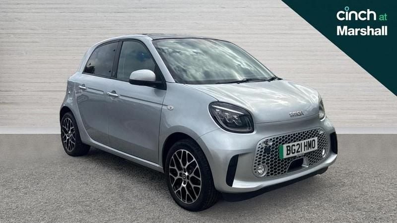 Silver Used 2021 Smart ForFour Electric Drive Exclusive Hatchback | £8,778 (Fair price) - Image 1/4
