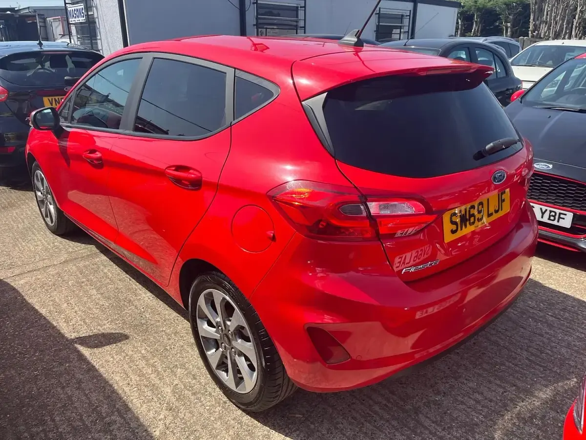 Used Ford Fiesta Trend 2020 Red Hatchback