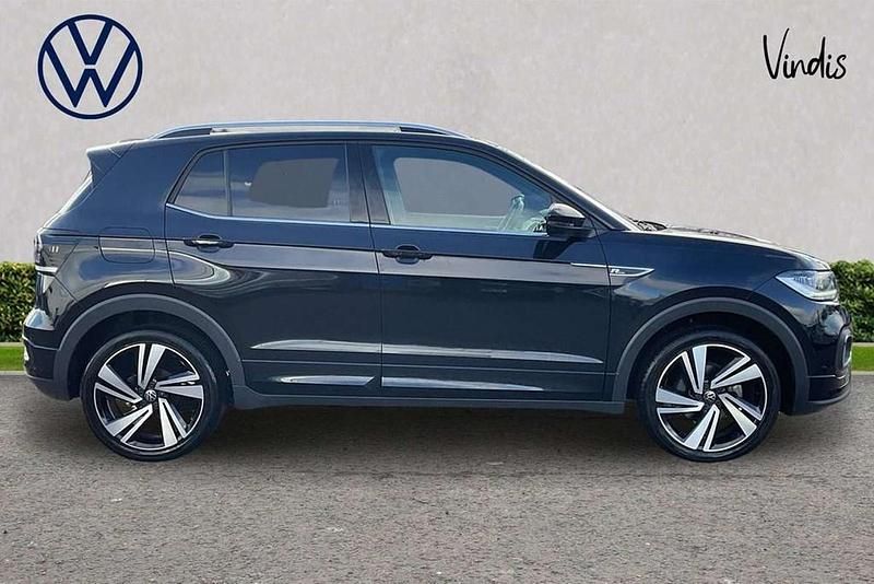 Used VW T-Cross R-line 150 HP (110 kW) 2023 Black SUV