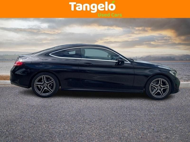 Used Mercedes C220 AMG line 194 HP (142 kW) 2020 Black Coupe