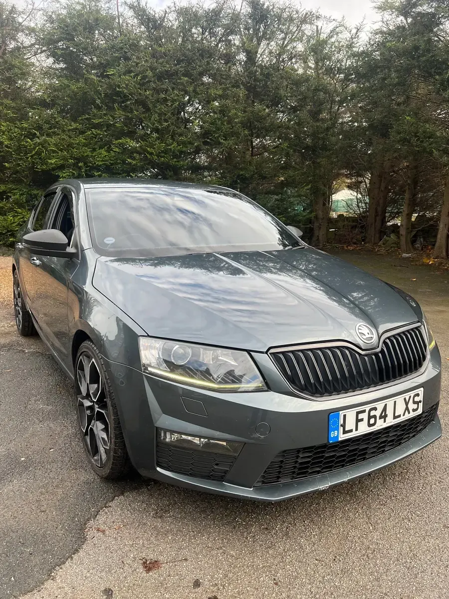 Used Skoda Octavia vRS 220 HP (161 kW) 2014 Grey Hatchback
