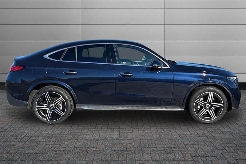 Used Mercedes GLC300 AMG Line Premium 258 HP (189 kW) 2024 Nautic blue Coupe