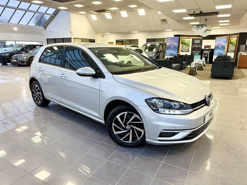 Silver Used 2019 VW Golf VII Match Hatchback | £9,849 (Fair price) - Image 1/4