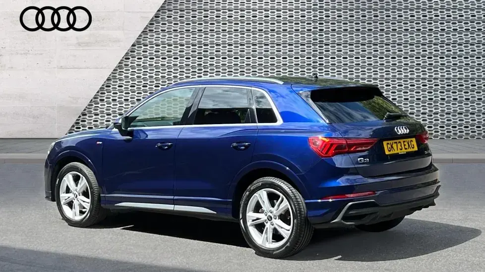 Used Audi Q3 S-Line 150 HP (110 kW) 2023 Blue SUV