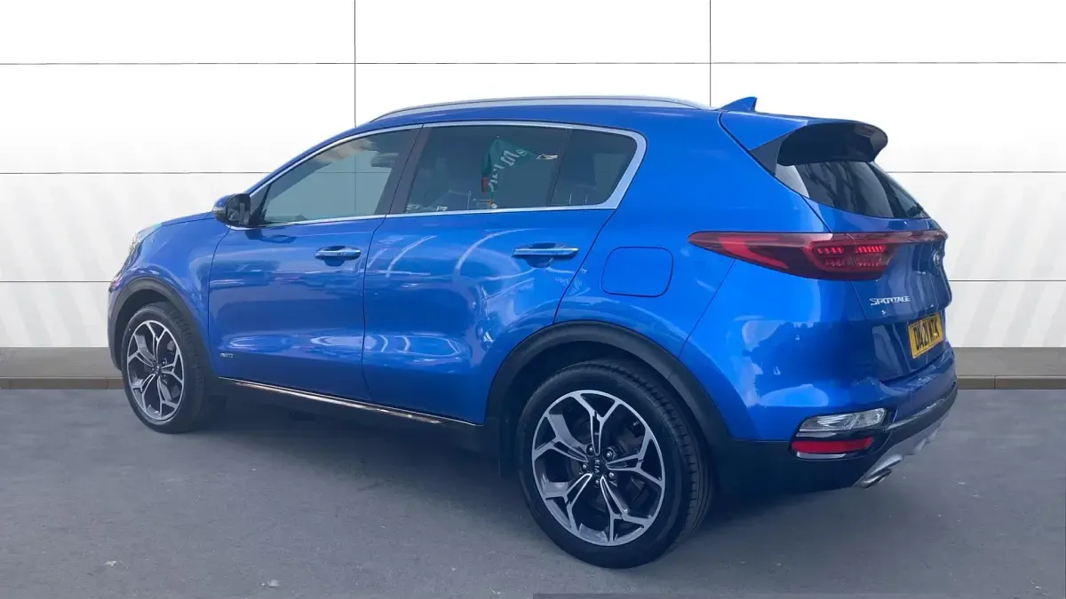 Used Kia Sportage GT-Line 177 HP (130 kW) 2021 Blue SUV