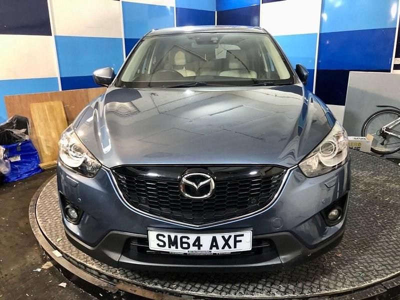 Second-hand Mazda CX-5 Inclusive 150 CP (110 kW) 2015 Albastru SUV