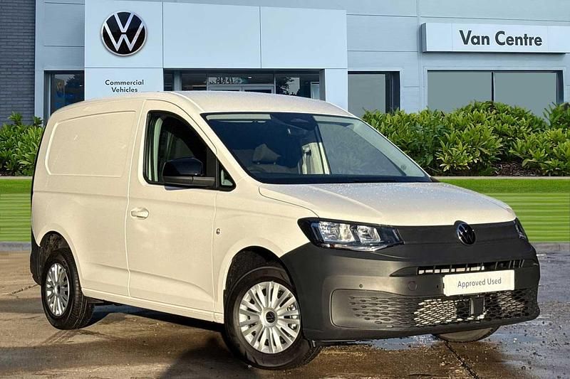 White New 2025 VW Caddy Business MPV | £18,991 (Good price) - Image 1/4