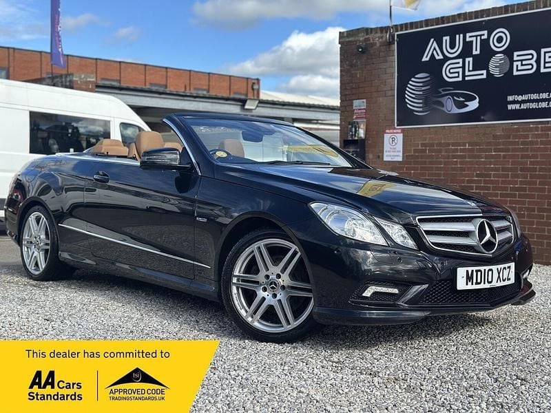 Used Mercedes E350 2014 Black Cabriolet