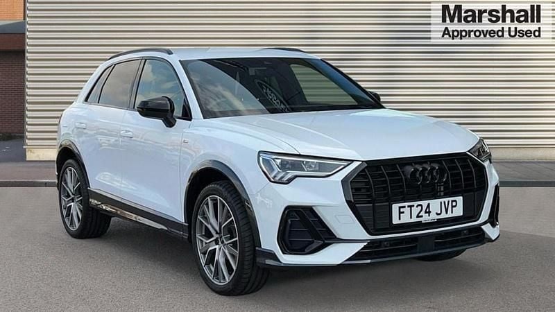 White Used 2024 Audi Q3 Black Edition SUV | £29,791 (Super price) - Image 1/4