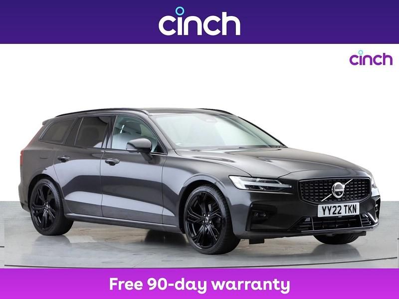 Grey Used 2022 Volvo V60 Ultimate Estate | £24,999 (A bit pricey) - Image 1/3