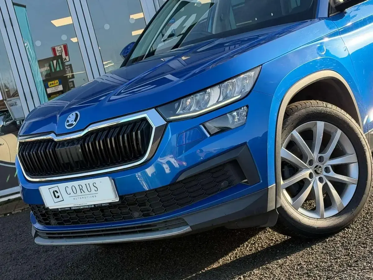 Used Skoda Kodiaq SE 150 HP (110 kW) 2021 Blue SUV