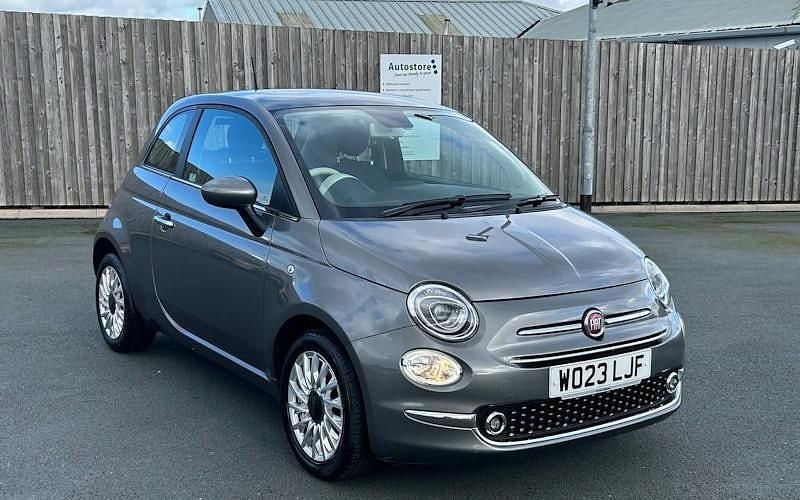 Grey Used 2023 Fiat 500 Hatchback | £9,995 (Fair price) - Image 1/4