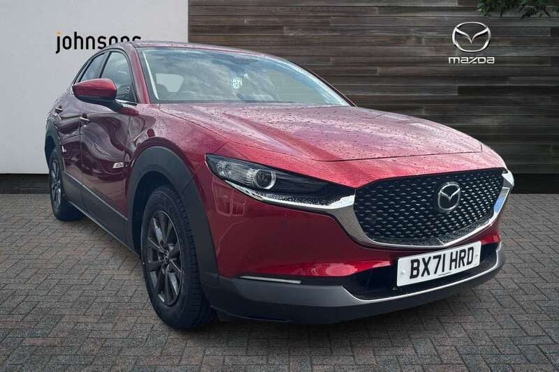 Red Used 2021 Mazda CX-30 SUV | £15,664 (Fair price) - Image 1/4