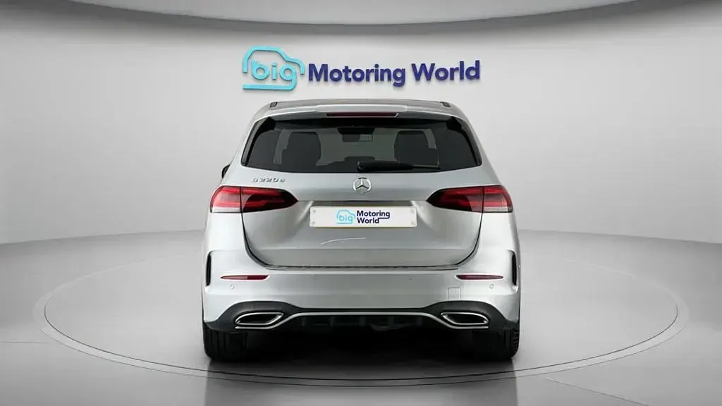 Used Mercedes B220 AMG line 190 HP (139 kW) 2019 Silver Hatchback