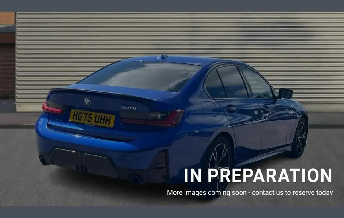 Used BMW 320 M Sport 184 HP (135 kW) 2026 Portimao blue Sedan